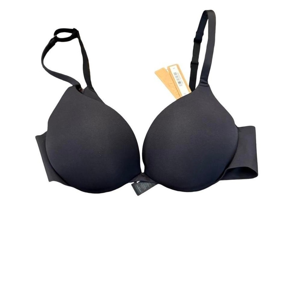 Skims Ultimate Push Up Plunge Black Bra - NWT - 38D - Picture 3 of 5